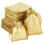 100Pcs 2 Styles Organza Drawstring Bags, Rectangle