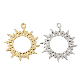 201 подвески из нержавеющей стали, солнце