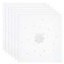 Лист стразов с цветочным блеском и горячей фиксацией, железо на заплатах, украшение шляпы