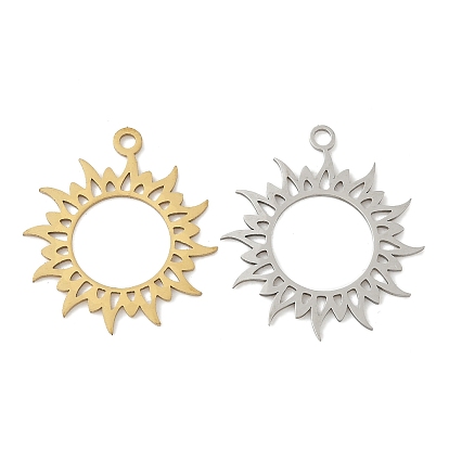 201 подвески из нержавеющей стали, солнце