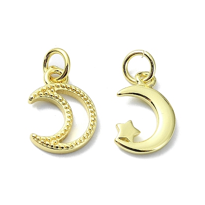 Латунные подвески, без кадмия, без никеля и без свинца, луна