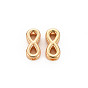 Brass Beads, Nickel Free, Infinity