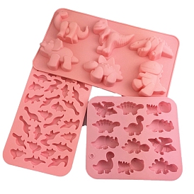 Dinosaur DIY Food Grade Silicone Display Molds, Resin Casting Molds, Clay Craft Mold Tools