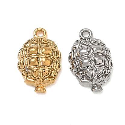 Pendentifs en acier inoxydable, breloques en forme de grenade