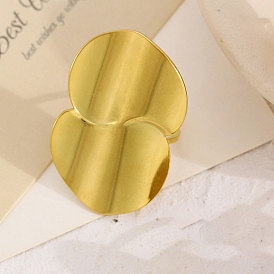 Регулируемые 304 манжеты из нержавеющей стали для женщин, круглые