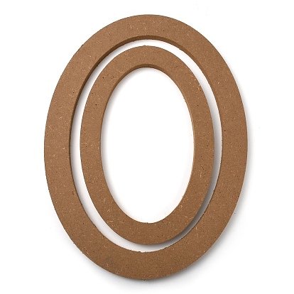 2шт 2 стили сосна декоративная рамка для фотографий, голая рама, овальные