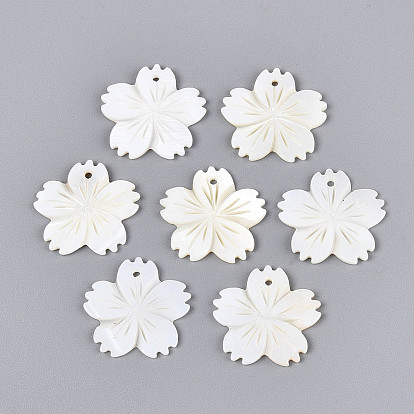 Резные подвески из натуральных пресноводных ракушек, 