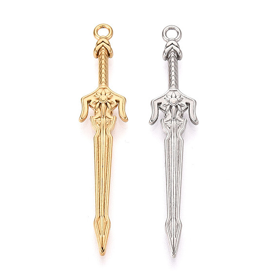 304 подвески из нержавеющей стали, меч
