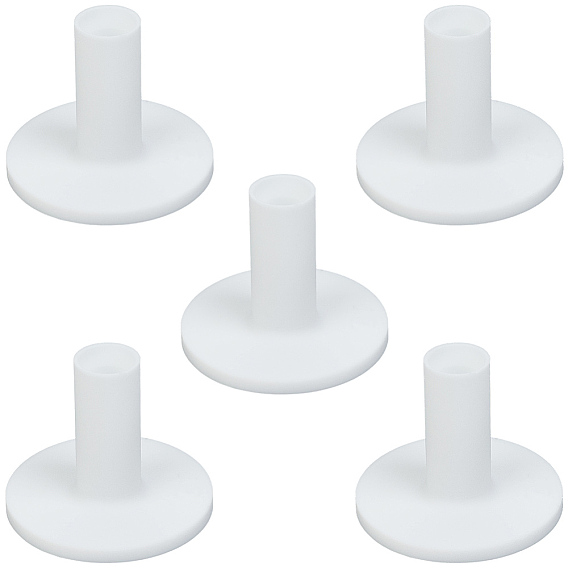 7Pcs Golf Rubber Tees Holder, Driving Range Golf Tee Training Practice Mat