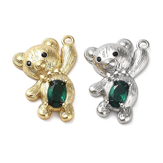 Стойка металлическая латунная микропрофилированная кубическая циркония подвески, нести прелести, долговечный, без кадмия и без свинца