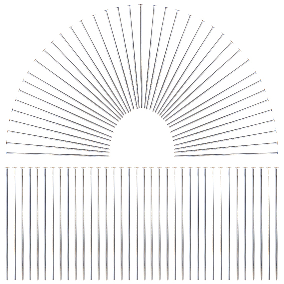 600шт. фурнитура для ювелирных изделий, латунные шпильки с плоской головкой
