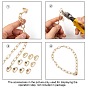 Brass Micro Pave Cubic Zirconia  Screw Carabiner Lock Charms, for Necklaces Making, Oval