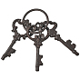 1шт. винтажные чугунные ключи-подвески в виде замка, для декора стен домашнего садового бара
