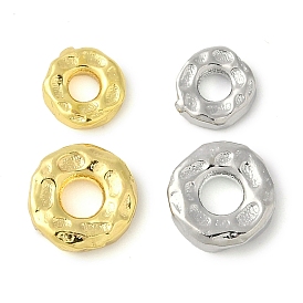 Brass Spacer Beads, Disc with Groove