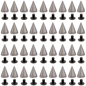 100 шт. заклепки из сплава, конус