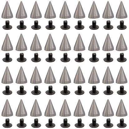 100 шт. заклепки из сплава, конус