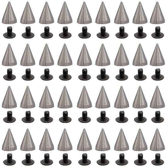 100 шт. заклепки из сплава, конус