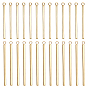 24Pcs 2 Styles 304 Stainless Steel Pendants, Bar