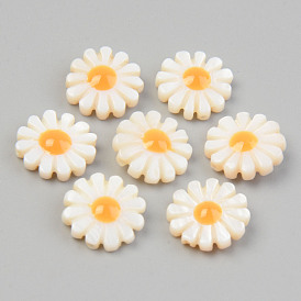 Natural Freshwater Shell Beads, Flower