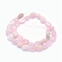 Natural Rose Quartz Beads Strands, Tumbled Stone, Nuggets