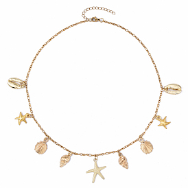 304 ожерелья нержавеющей стали, Сплав с подвесками, морская тема