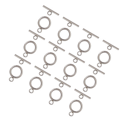 304 из нержавеющей стали застежками тумблеры, кольцо