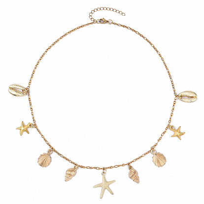 304 ожерелья нержавеющей стали, Сплав с подвесками, морская тема