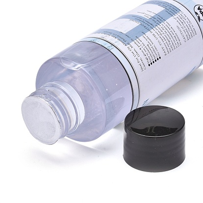 Transparent Clear Crystal Epoxy AB Glue, Mixing Weight/Volume Ratio: A Glue: B Glue=1:1, For DIY Epoxy UV Resin Jewelry Making, with Screw Top Lids