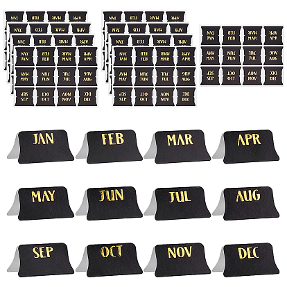 Бумажная наклейка, наклейки на месяц и квартал