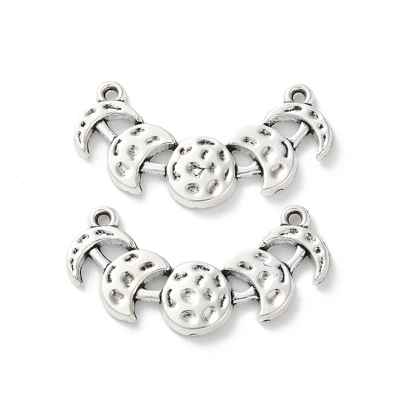 Подвески из сплава в тибетском стиле с фазами луны, чары лунного затмения