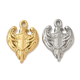 304 Stainless Steel Pendants, Eagle Charms