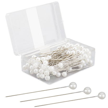 2коробки железные штифты, с пластиковой головкой, корсажные булавки, булавки для пошива одежды, круглые