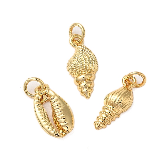 Стойки обшивки латунные подвески, с прыжковых колец, без кадмия и без свинца, долговечный, формы раковины