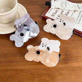 Cellulose Acetate Claw Hair Clips, Koala