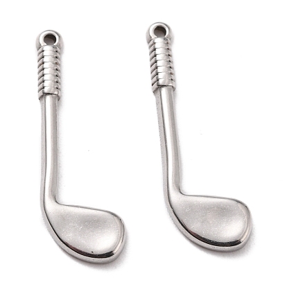 304 Stainless Steel Pendants, Cue