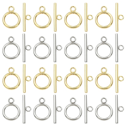 20 наборы 2 цвета 304 застежки-тоглы из нержавеющей стали