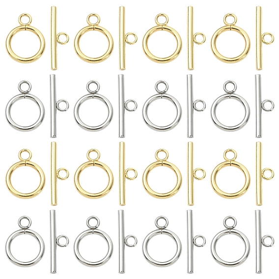 20 наборы 2 цвета 304 застежки-тоглы из нержавеющей стали