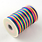 Nylon Threads, Rattail Satin Cord2mm, about 98.42 yards(90m)/roll