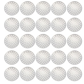 Латунное пальцевое кольцо / брошь, перфорированные настроек диска