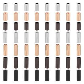 56шт 7 стиль цинковый сплав наконечники шнура, Торцевые крышки, колонка