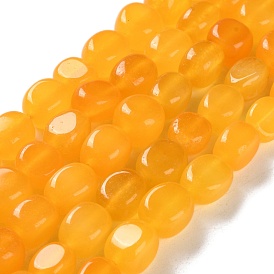 Природный Топаз нефрита бисер нитей, кубоид