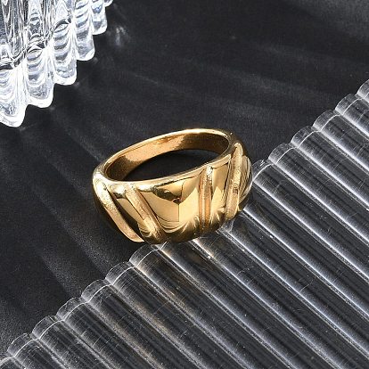 304 Кольцо из нержавеющей стали для мужчин и женщин, ионное покрытие (ip)