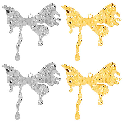 304 подвески из нержавеющей стали, очарование бабочки