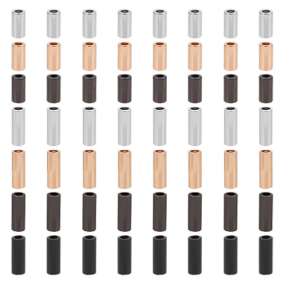 56шт 7 стиль цинковый сплав наконечники шнура, Торцевые крышки, колонка