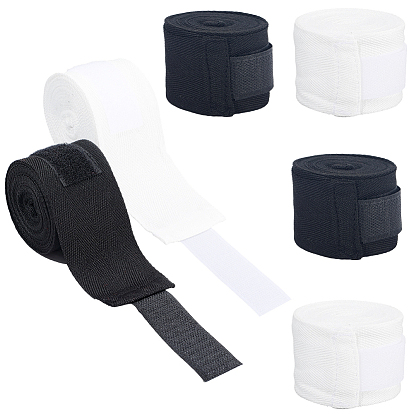 4 шт. 2 цвета хлопковые бинты для бокса, тактическое снаряжение