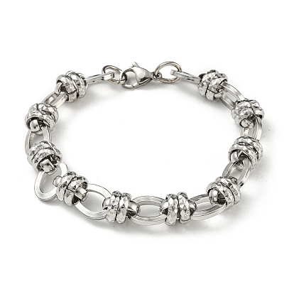 Handmade 201 Stainless Steel Link Bracelets