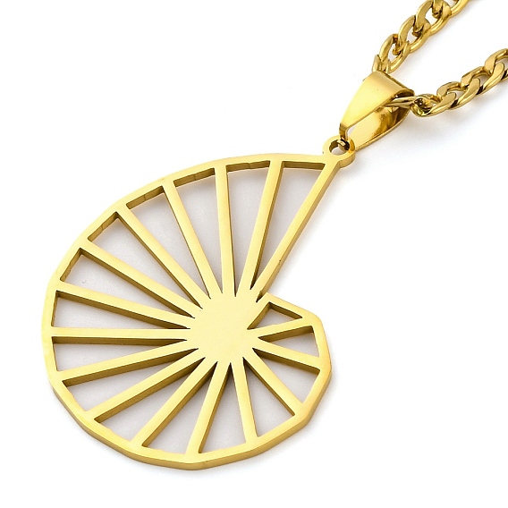 201 ожерелья с подвесками в виде полых раковин из нержавеющей стали, цепочки-коробки ожерелья для женщин