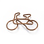 Bicycle Shape Iron Paperclips, Cute Paper Clips, Funny Bookmark Marking Clips