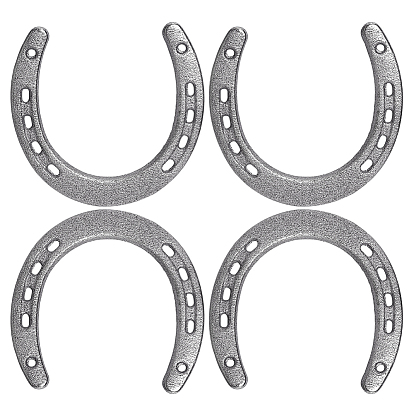 4шт. чугунные настенные украшения в форме подковы, домашнего декора