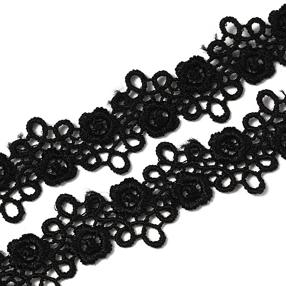 Polyester Lace Trim, Flower Lace Trimming for Garment Accessories